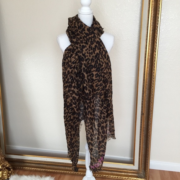 Louis Vuitton Leopard Etole Stephen Sprouse Stole - Picture 3 of 8